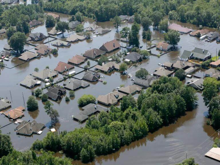 impact of flooding on the environment