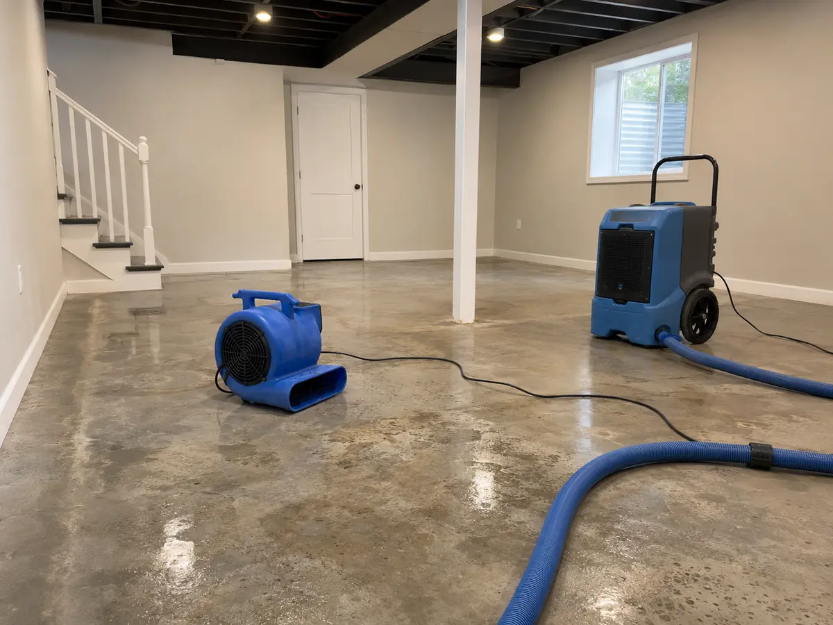 Water damage cleanup equipment – Call (816) 835-4959